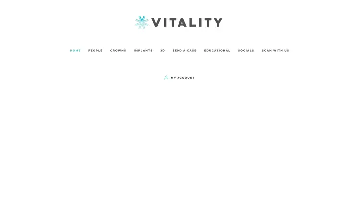vitalitydentalarts.com homepage