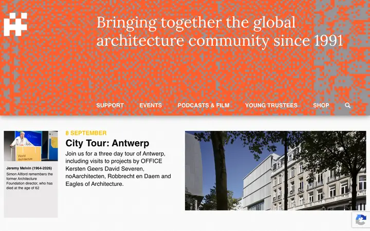 architecturefoundation.org.uk homepage