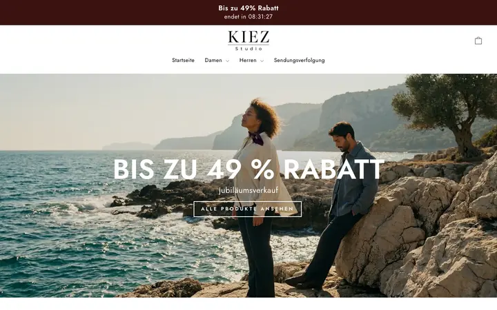kiezstudio.com homepage