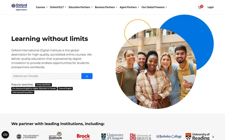 oidigitalinstitute.com homepage
