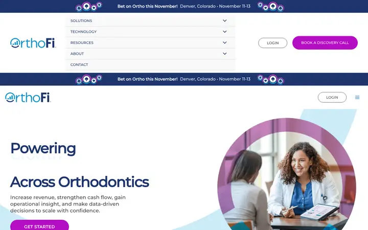 orthofi.com homepage