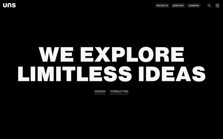 unstudio.com homepage