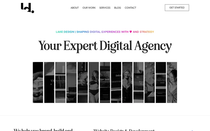 lakedesign.co homepage