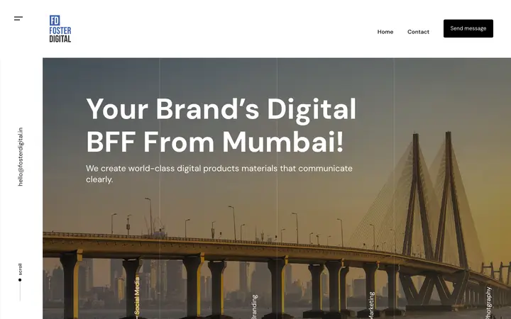 fosterdigital.in homepage