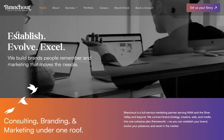 branchoutstudios.co homepage