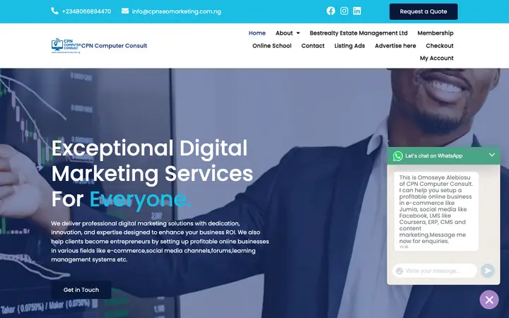 cpnseomarketing.com.ng homepage