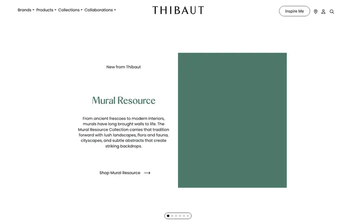 thibautdesign.com homepage