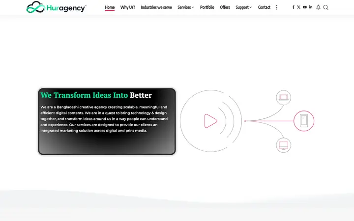 huragency.com homepage
