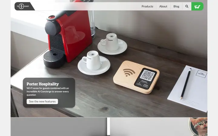 tenonedesign.com homepage