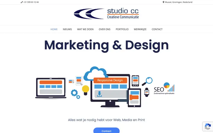 studiocc.nl homepage