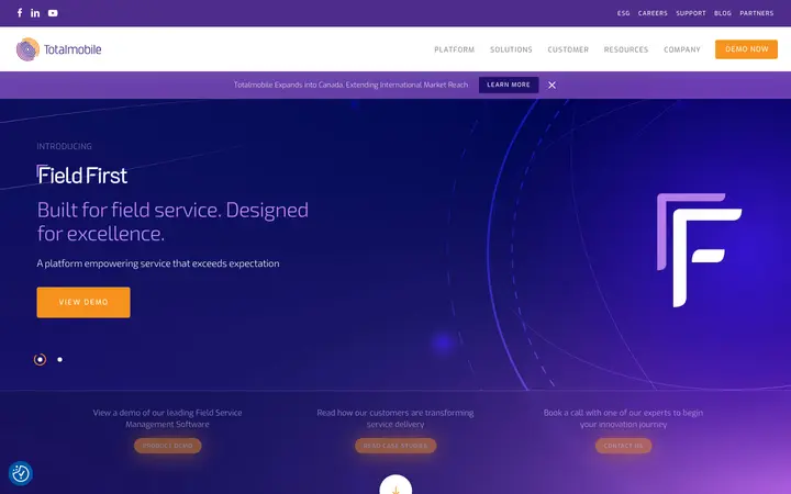 totalmobile.com homepage