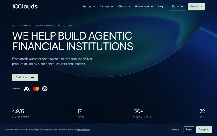 10clouds.com homepage
