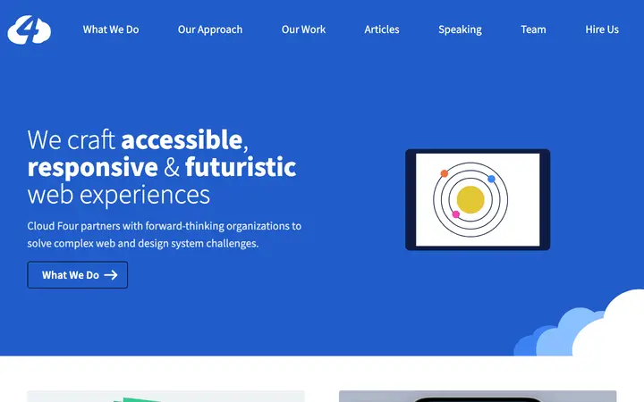 cloudfour.com homepage