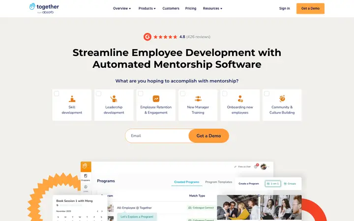 togetherplatform.com homepage