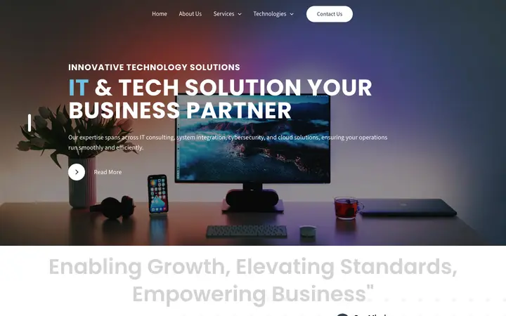 hisoftwaresolutions.com homepage