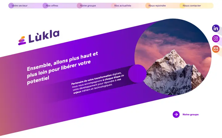luklagroup.com homepage
