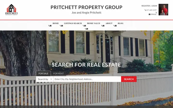 pritchettpropertygroup.com homepage