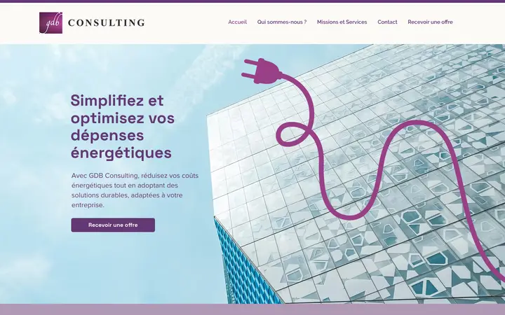 gdb-consulting.com homepage