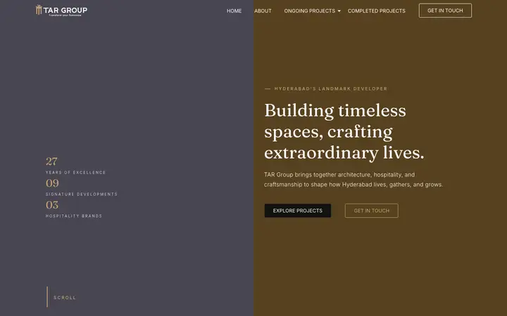 targroup.in homepage