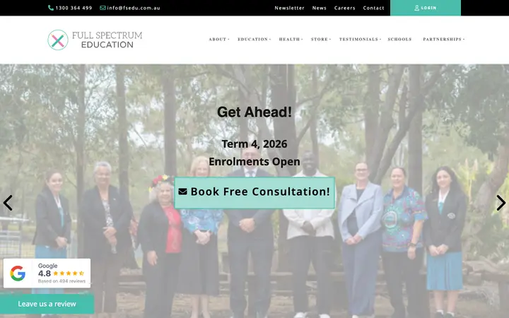 fsedu.com.au homepage