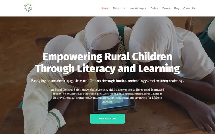 ruralliteracysolutions.com homepage