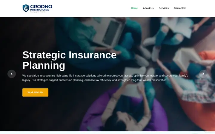 grodnogroup.com homepage