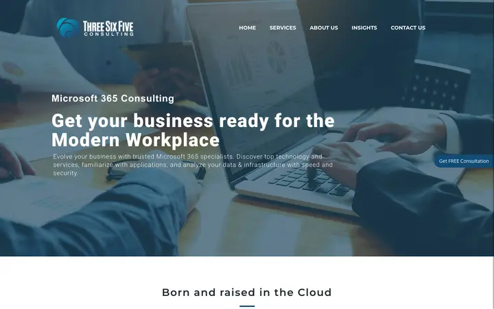 365consulting.io homepage