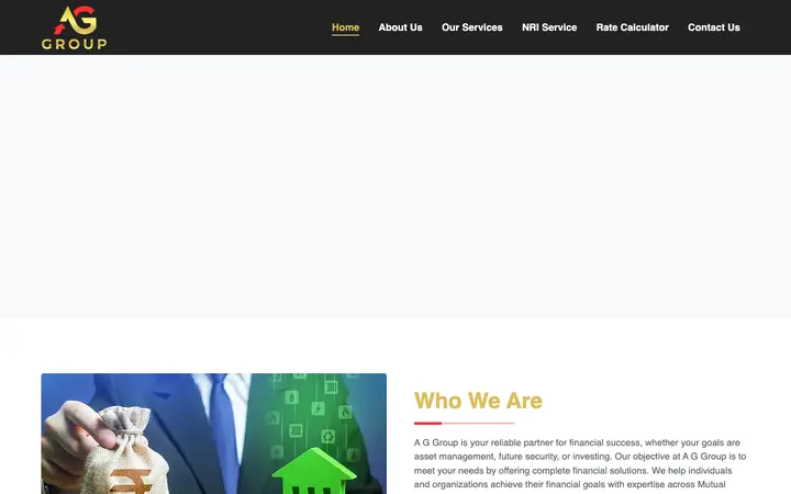 the-aggroup.com homepage