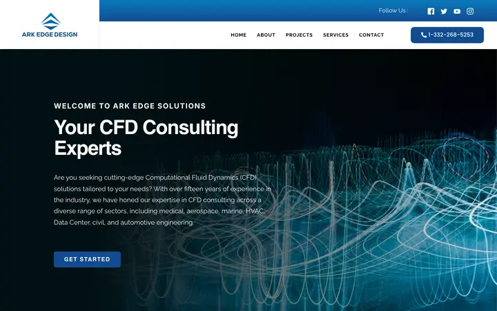 arkedgesolutions.com homepage