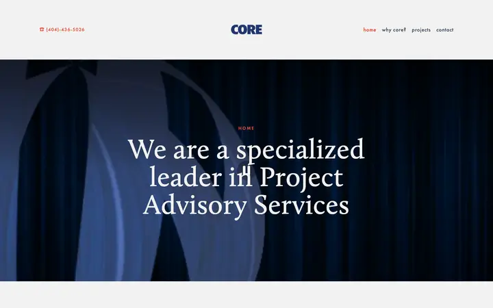 coreintlconsulting.com homepage