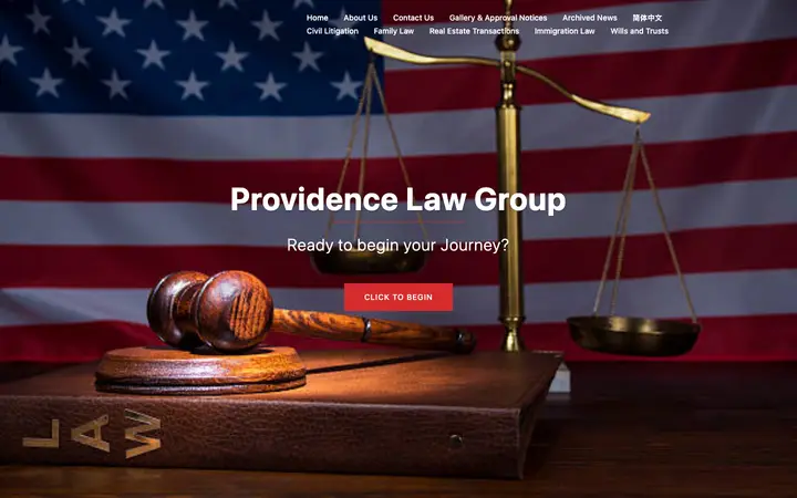 providencelawgroups.com homepage