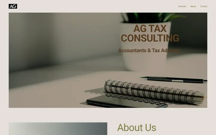 agtaxconsulting.co.uk homepage
