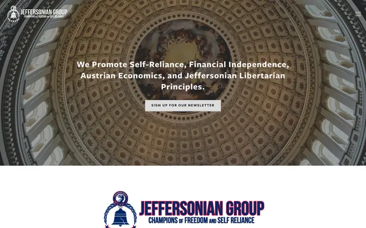 jeffersoniangroup.com homepage