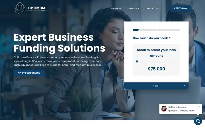 optimumfinancepartners.com homepage
