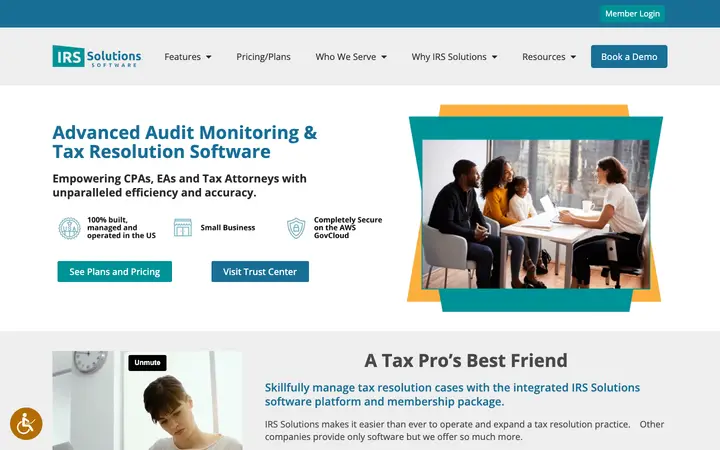 irssolutions.com homepage