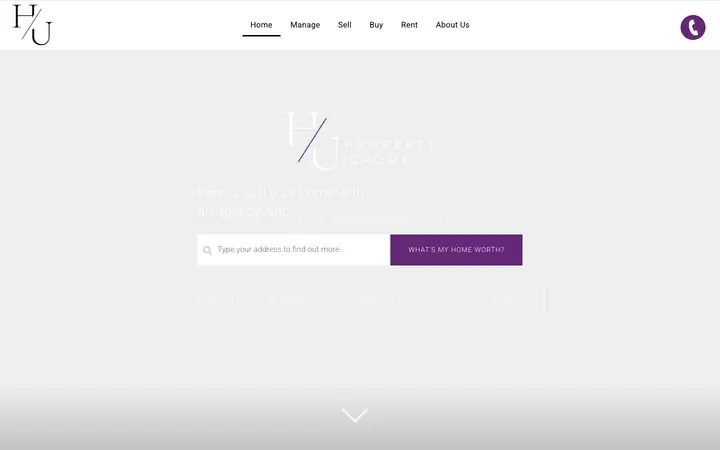 hupropertygroup.com.au homepage