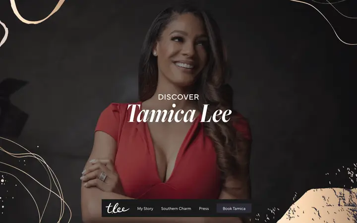 tamicalee.com homepage