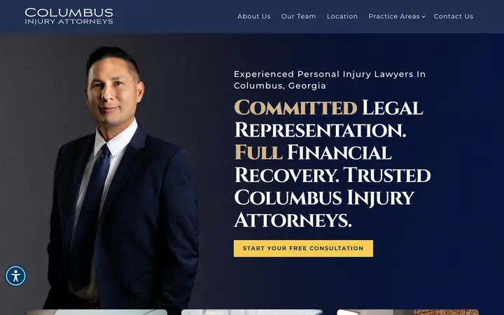 columbuspersonalinjurylawyers.com homepage