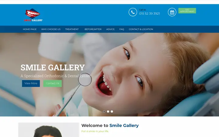 smilegallerybd.com homepage
