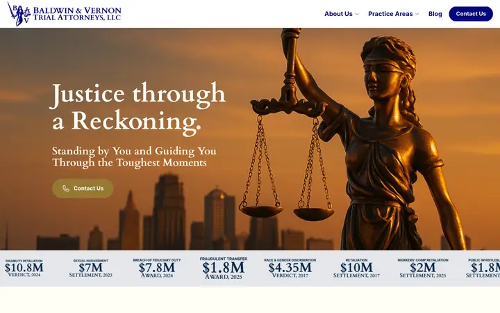 baldwinvernontrialattorneys.com homepage