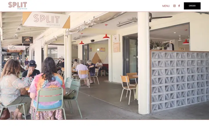 splitcafe.com.au homepage