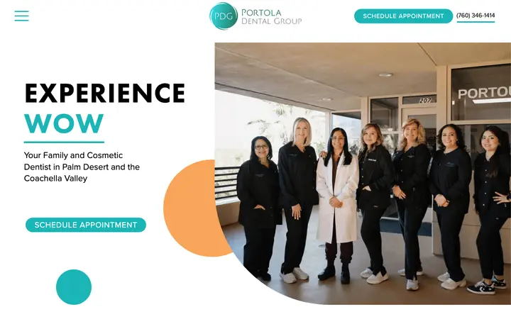 portoladentalgroup.com homepage