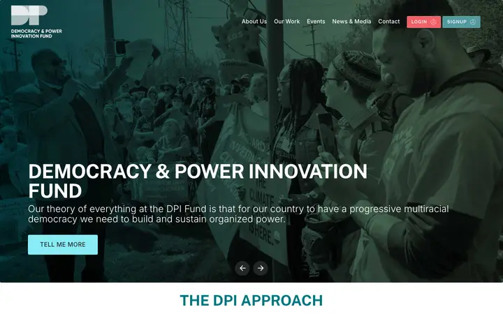 dpifund.org homepage