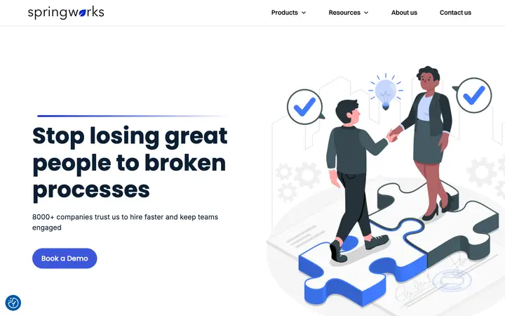 springworks.in homepage