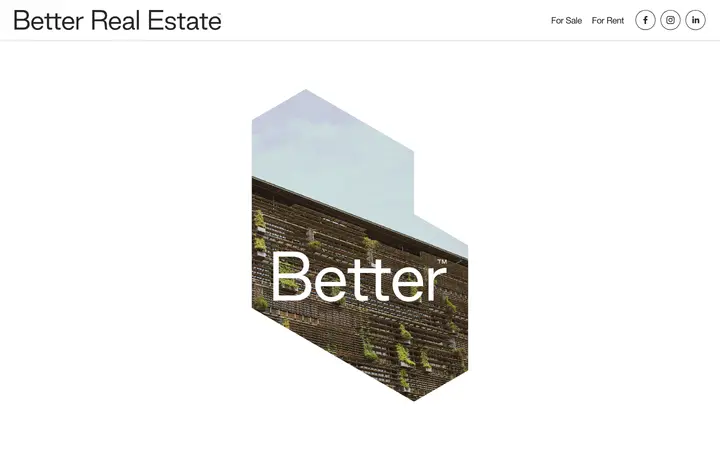 betterrealestate.au homepage
