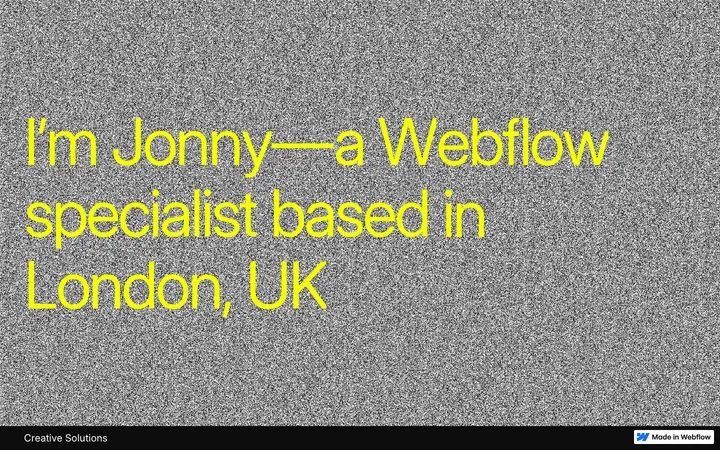 jonnyrich.com homepage