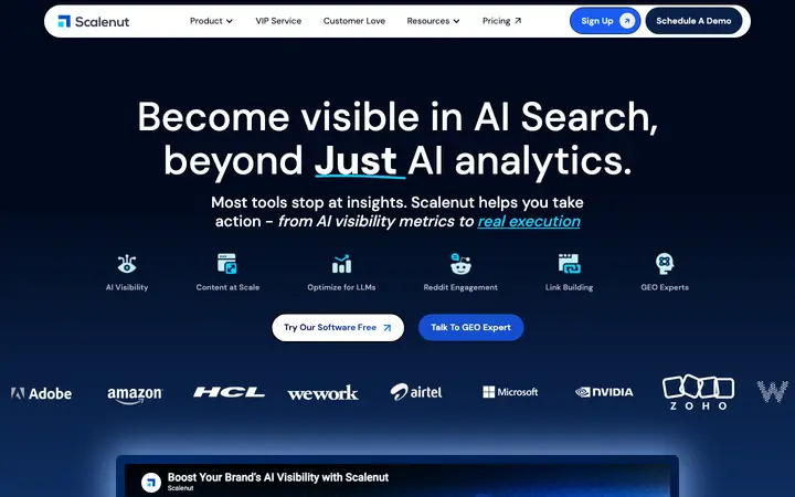scalenut.com homepage