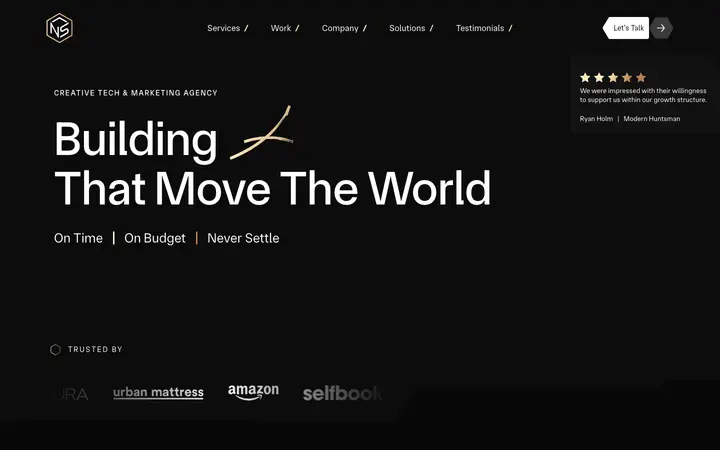 neversettle.it homepage