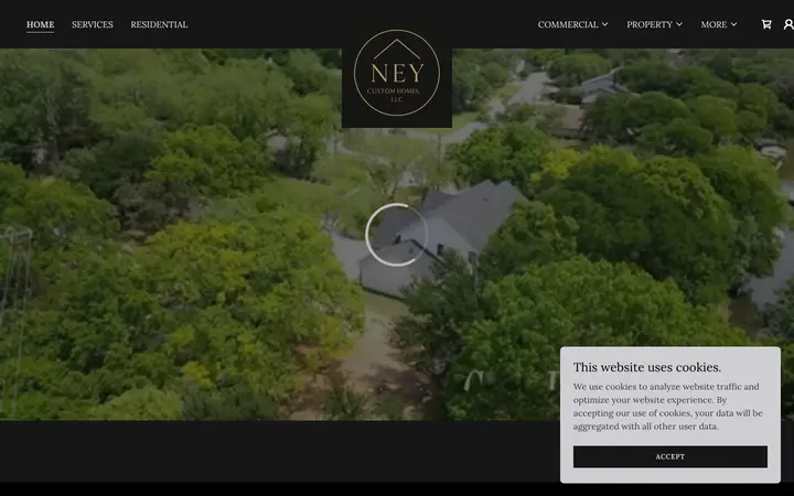 neycustomhomes.com homepage