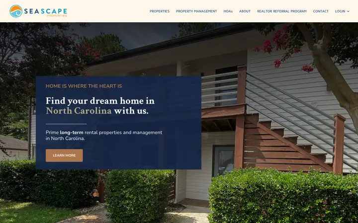 wilmingtonrentalhomes.com homepage